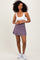 Lavender Back Pleat Skort