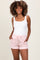 Light Pink Terry Maternity Shorts