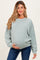 Sage Long Sleeve Maternity Sweatshirt
