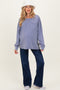 Navy Dark Wash Maternity Flare Jeans
