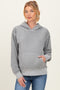 Sleet Soft Fleece Maternity Pocket Hoodie