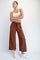Chestnut Ankle Wide Leg Lounge Pants