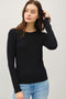 Black Long Sleeve Top