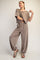 Coffee Mineral Wash Terry Sweatpants