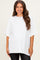 Ivory Oversized Mineral Wash Maternity T-Shirt