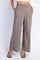 Taupe Ankle Wide Leg Pants