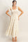 Yellow Floral Smocked Tiered Maxi Dress