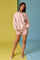 Light Pink Relaxed Crewneck Pullover