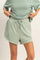 Sage Drawstring Relaxed Fit Shorts
