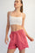 Strawberry Mineral Wash Terry Short