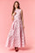 Light Pink Polka Dot Sleeveless Poplin Shirt Dress