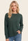 Forest Solid Basic Sweater
