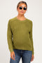 Matcha Waffle Textured Maternity Sweater