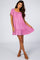 Pink Smocked Ruffle Dress
