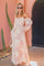 Blush Print Chiffon Drop Sleeve Maxi