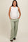 Light Olive Maternity Dress Pants