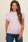 Lavender Multicolor Maternity Sweater Vest