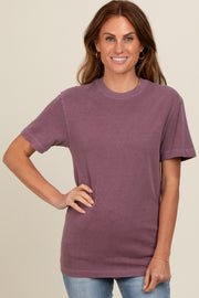 Plum Basic T-Shirt