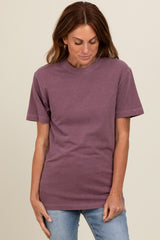 Plum Basic T-Shirt