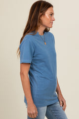 Blue Basic T-Shirt