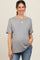 Heather Grey Relaxed Fit Maternity T-Shirt