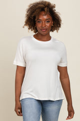 White Relaxed Fit T-Shirt