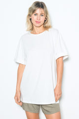 White Relaxed Fit T-Shirt