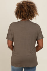 Olive Relaxed Fit T-Shirt