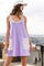 Lavender Skort Racerback Dress