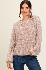 Mauve Multi-Colored Sweater