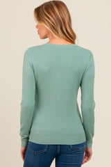 Jade Basic Soft Knit Maternity Sweater