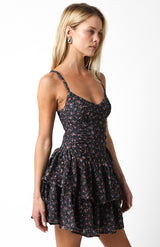 Black Berry Mini Dress