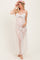 Cream Sheer Floral Lace Maternity Photoshoot Dress