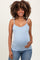 Light Blue Soft Basic Maternity Cami