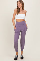 Lavender Maternity Joggers