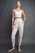 Cream Cargo Pocket Jogger Pants