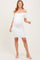 Ivory Off Shoulder Knit Maternity Mini Dress