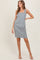 Blue Sleeveless Knit Dress
