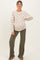 Olive Brushed Knit Flare Leg Maternity Pants