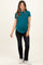 Black Vintage Wash Frayed Hem Kick Flare Maternity Jeans