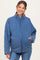 Denim Oversized Quilted Maternity Jacket