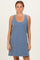 Navy Striped Mini Tank Dress