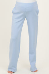 Light Blue Stripe Detail Maternity Lounge Pants