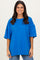 Ocean BlueCotton Oversized Tee