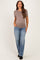 Medium Wash Baggy Dad Maternity Jean