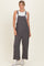 Charcoal Straight Leg Adjustable Overalls
