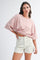 Oat Oversized Striped Boyfriend Tee