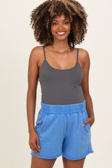 Aqua Mineral Wash Terry Maternity Short