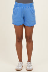 Aqua Mineral Wash Terry Maternity Short