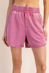 Berry Mineral Wash Terry Short